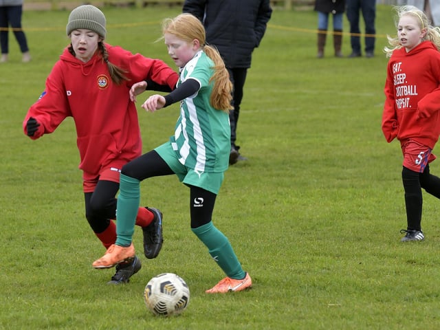 Scarborough Ladies FC Under-11s v Wigginton Grasshoppers Under-11s
Photo by Richard Ponter