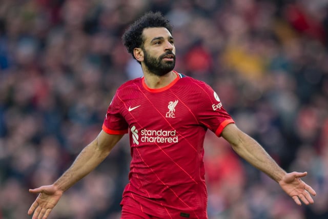 Liverpool's star man, with 25 goals and nine assists in 30 games this season, Salah is likely to start with Firmino and Jota both ruled out.
