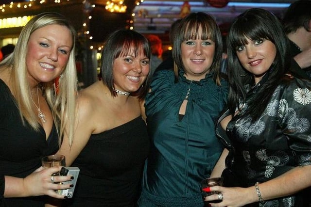 Rebecca, Tracey, Lisa and Kelly.