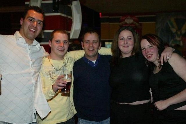 A night out in Halifax town centre back in 2006.