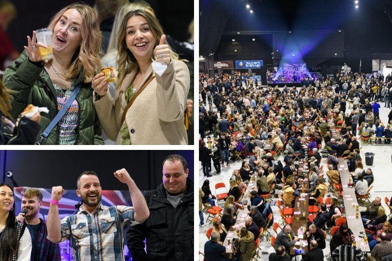 There were plenty of smiles at Blackpool's Sausage and Cider Festival at the Winter Gardens