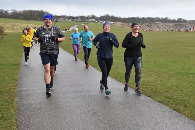 All smiles at the Sewerby parkrun