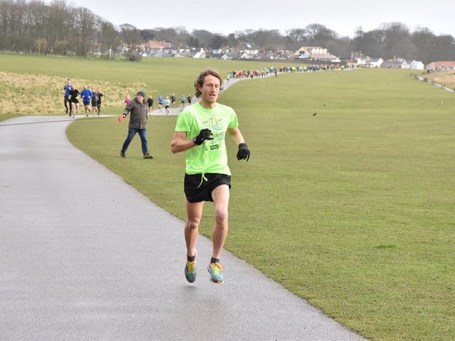 Bridlington Road Runners' James Wilson won the Sewerby parkrun
