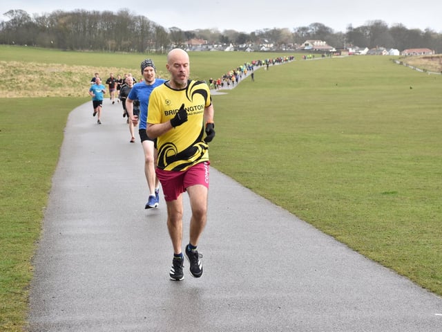 Bridlington Road Runners chairman Martin Hutchinson finished ninth in the Sewerby parkrun