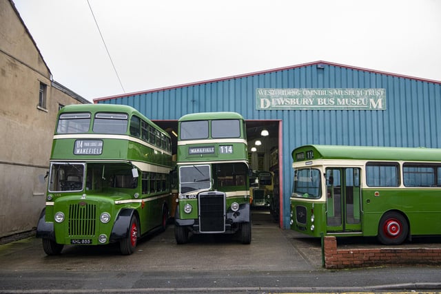 Dewsbury Bus Museum in Ravensthorpe