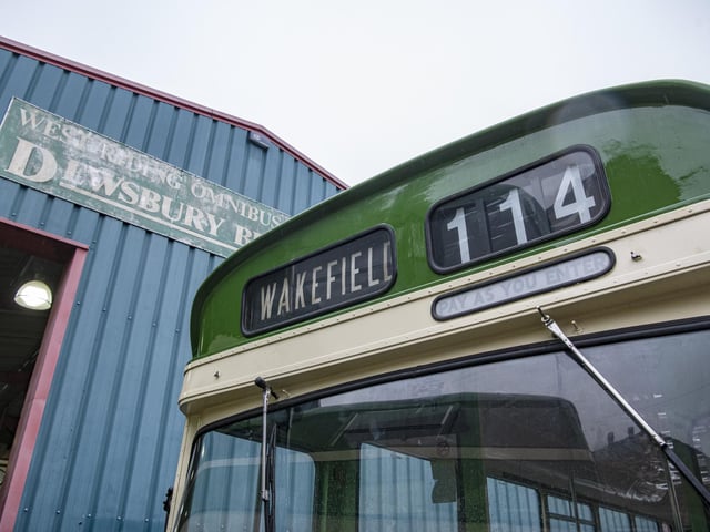 Dewsbury Bus Museum in Ravensthorpe
