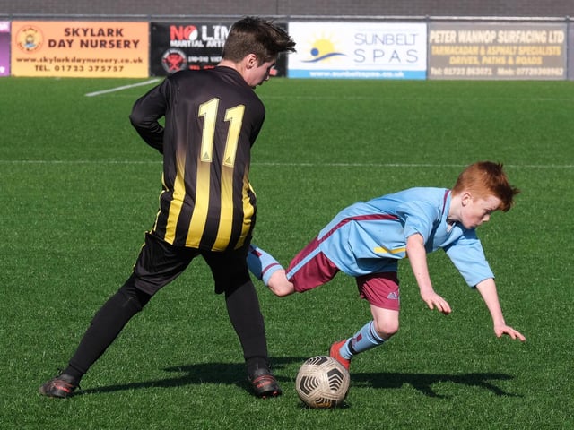 Cayton Under-13s 9 Scalby Under-13s 1 in the Scarborough & District Minor League