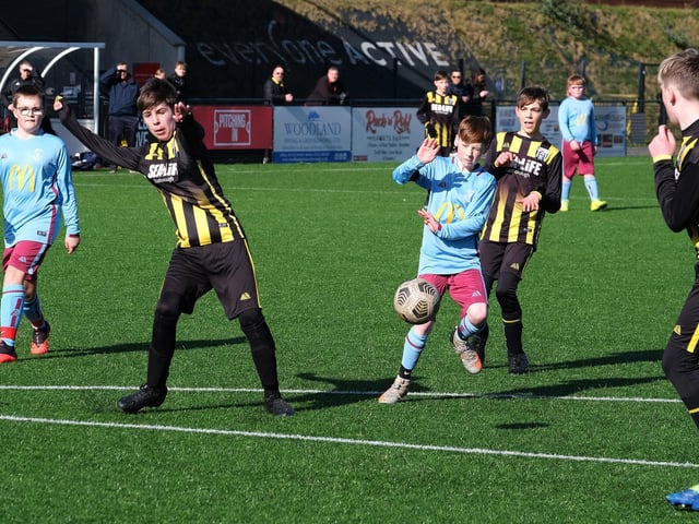Cayton Under-13s 9 Scalby Under-13s 1 in the Scarborough & District Minor League