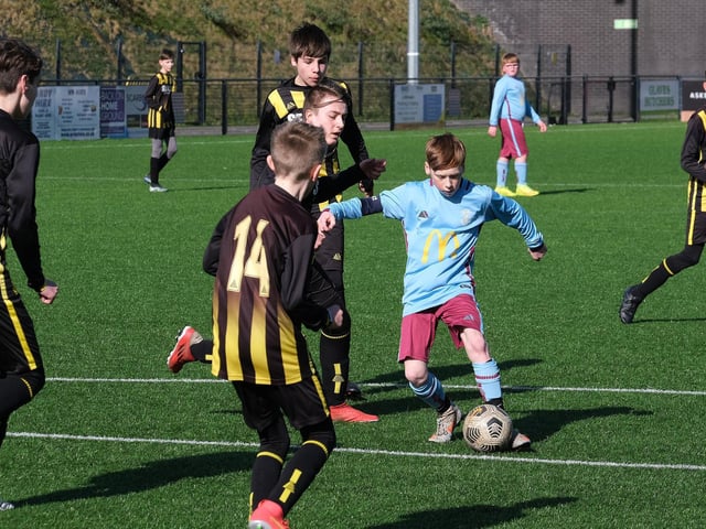 Cayton Under-13s 9 Scalby Under-13s 1 in the Scarborough & District Minor League