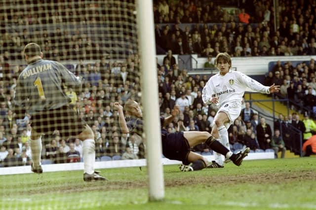 Enjoy these photo memories from Leeds United's 4-1 Premier League win against Wimbledon in March 2000. PIC: Getty