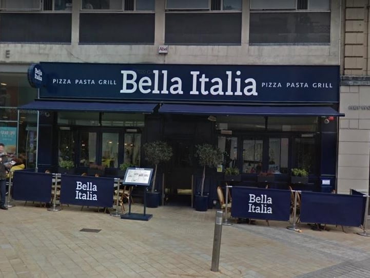 Bella Italia was praised for its "great value" and "good food and service".
