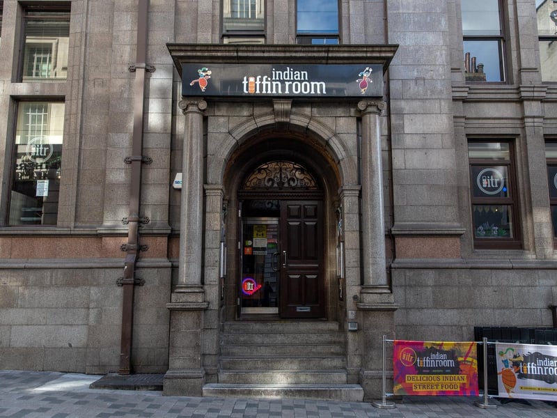 Indian Tiffin Room, Park Row, was named number seven. "A pan-Indian restaurant with colorful interiors and options for vegetarians and vegans."