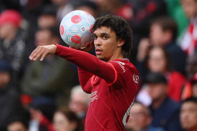 With a score of 87.08, Alexander-Arnold was the highest rated player in the Premier League last season. The right-back ranked second in the league for expected assists while also leading the way for completed passes into the box with 2.65 per 90 minutes. His 8.42 progressive passes per 90 is second only to Liverpool teammate Thiago Alcántara. 

