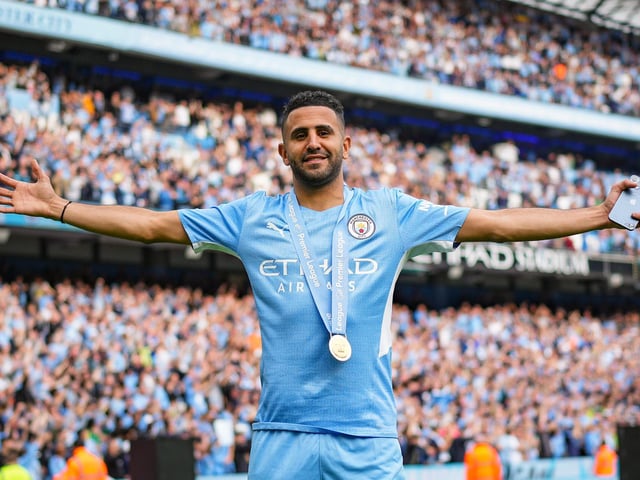 The Manchester City winger earned his place in the side with a score of 71.82. With 11 goals and five assists, the Algerian ranked highly for goal contributions but his most completed passes into the 18-yard box of any forward player helped him stand out to the supercomputer.