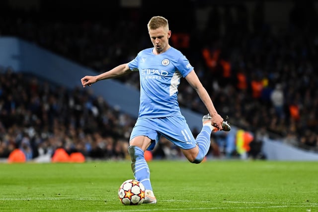 The Ukrainian is not getting as much of a look-in as he’d like at Manchester City - and amid a squad saturated with talent, Pep Guardiola cannot guarantee Zinchenko the first-team minutes he craves.  His versatility would be a useful tool for Arteta, who is said to be an admirer of the Ukraine star.