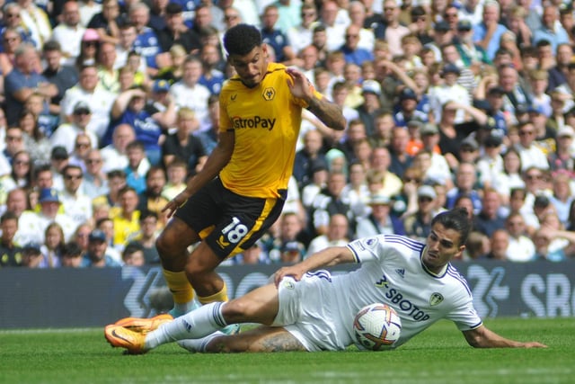 Remains a Wolves player for now and the signing of Guedes frees him up to play more centrally.