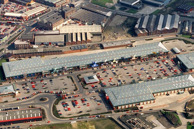 Crown Point Retail Centre off Hunslet Road.