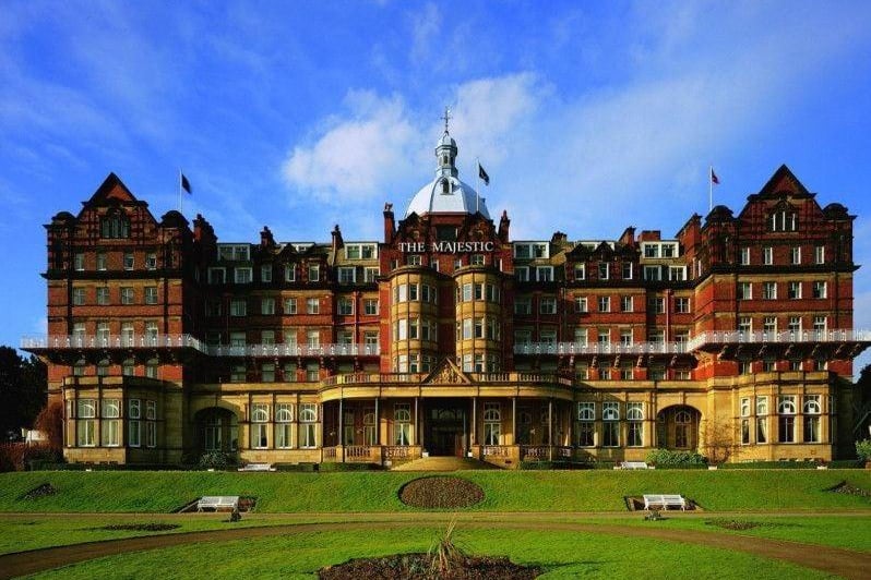 Harrogate's Majestic Spa and Hotel appears in the drama.