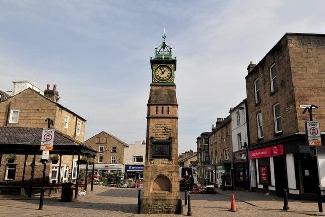 The square of the traditional market town of Otley make an appearance in The Syndicate.