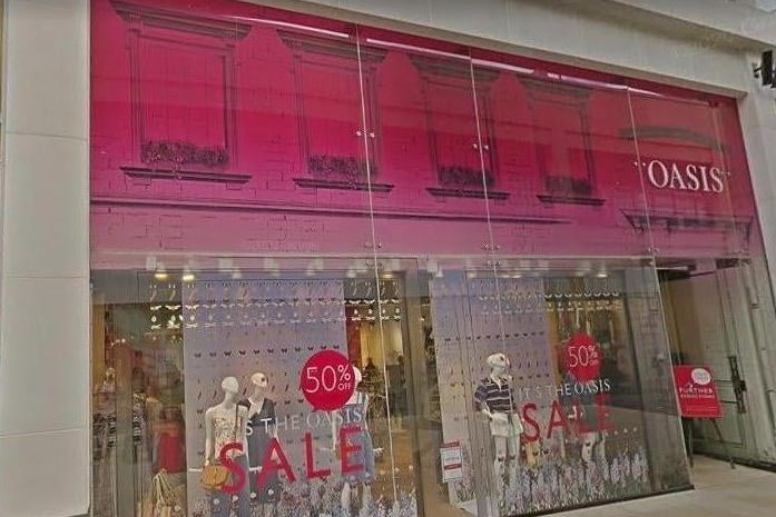 More than 1,800 jobs were lost after sister fashion chains Oasis and Warehouse said they would not reopen any of their stores last year. Boohoo has bought the brands, which are now sold online-only.