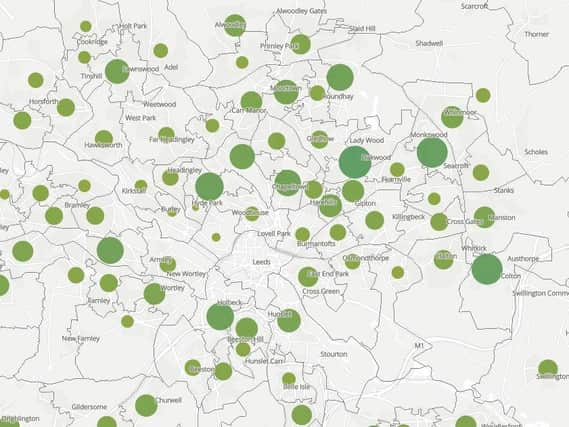 Figures are available on the new live map. The figures included are from March 2020 to February 2021. Points on the map are placed at the centre of the local area they represent and do not show the actual location of deaths. Figures are for deaths registered rather than deaths occurring in each month. Deaths "due to COVID-19" include only deaths where COVID-19 was the underlying cause of death.