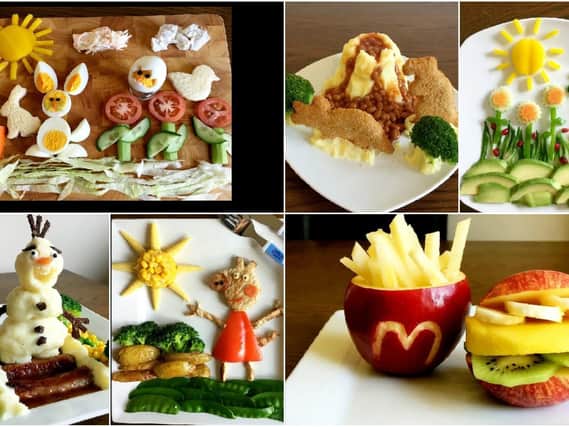 Michael Weeks has been mastering the art of food presentation