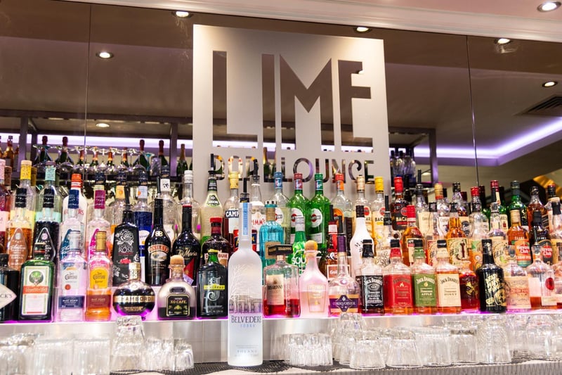 Lime Bar is known for it's wide selection of drinks.
Customers visiting from Monday will be given a new cocktail and food menu.