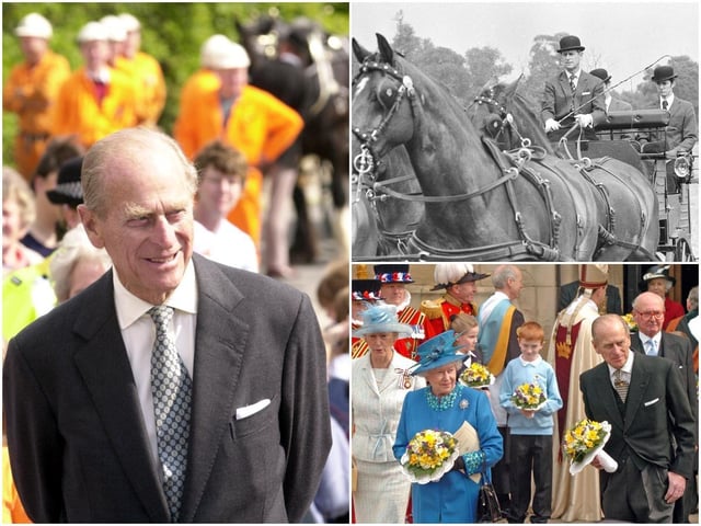 As it is announced  that Prince Philip has died at the age of 99, we take a look back at some of the times he paid a visit to the Wakefield district.