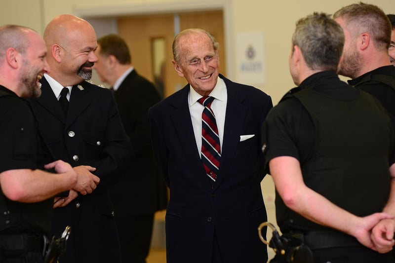 Prince Philip's last visit to Wakefield was in 2015, when he paid a visit to the police training facility at Carr Gate.
