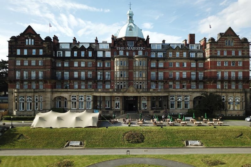 The Majestic hotel will be opening a gin lawn and champagne terrace from Monday, April 12.