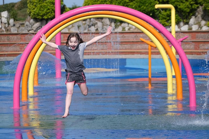Fun in the sun doesn’t get better than this! From Monday (April 12), families can cool down at the splash park by the sea within the beautiful setting of St Annes' Promenade Gardens