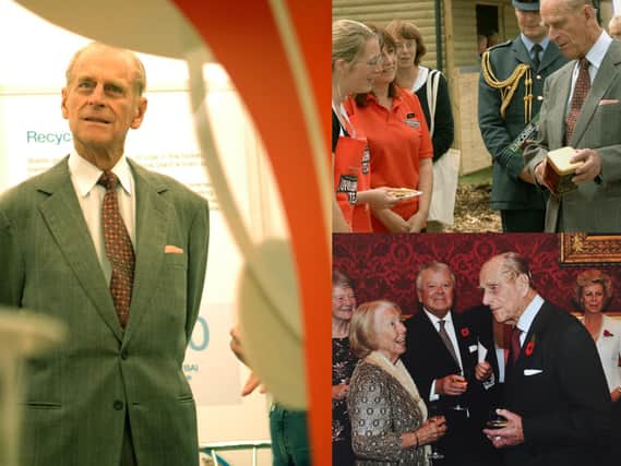 Here are some of the times Prince Philip visited the Harrogate district.