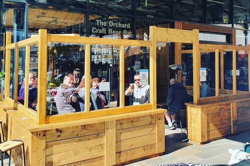 The Orchard's new outdoor space is welcoming customer from Monday (April 12). You can grab a cold one between 12pm and 9.30pm every day except Fridays, Saturdays (11pm) and Sundays (10pm) when the Earl Street venue will remain open a little later.