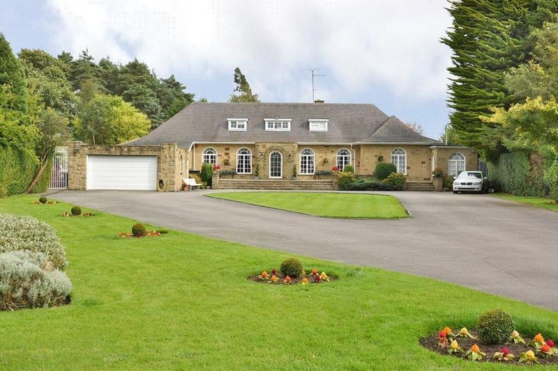 The Croft is a seven bedroom detached home in Alwoodley which also comes with its own self contained apartment. It sits within manicured grounds of 1.2 acres. It is on the market with Fine & Country Manning Stainton for £1,795,000.