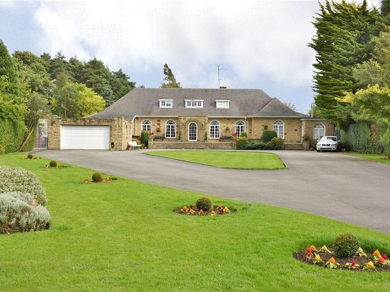 The Croft is a seven bedroom detached home in Alwoodley which also comes with its own self contained apartment. It sits within manicured grounds of 1.2 acres. It is on the market with Fine & Country Manning Stainton for £1,795,000.
