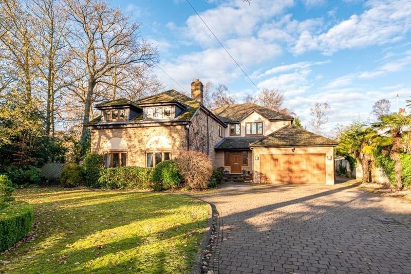 This spacious family home is the centre of Scarcroft village in secluded private grounds. It has four reception rooms and six bedrooms, with the accommodation totalling more than 5,000 square feet. It also boasts beautiful walled gardens. It is on the market for £1,595,000 with Furnell Residential.