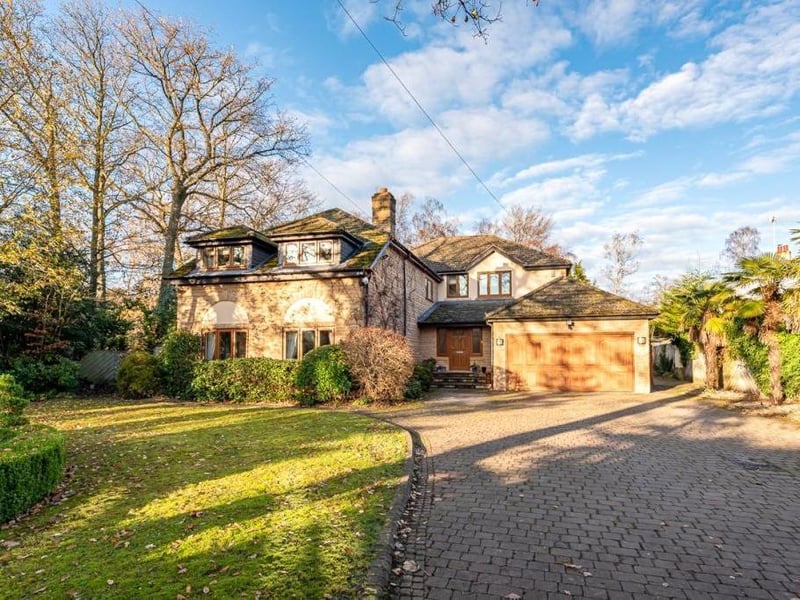 This spacious family home is the centre of Scarcroft village in secluded private grounds. It has four reception rooms and six bedrooms, with the accommodation totalling more than 5,000 square feet. It also boasts beautiful walled gardens. It is on the market for £1,595,000 with Furnell Residential.