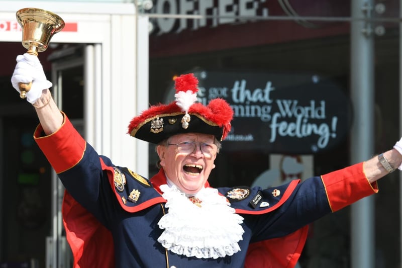 Blackpool's town cryer leads the tributes