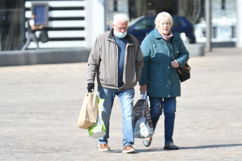 Shoppers return to town centre