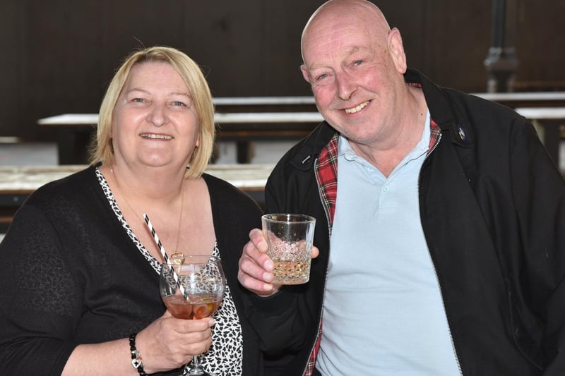 The Orchard Bar, Preston - Pictured Janet Mitchell and John Mannheim