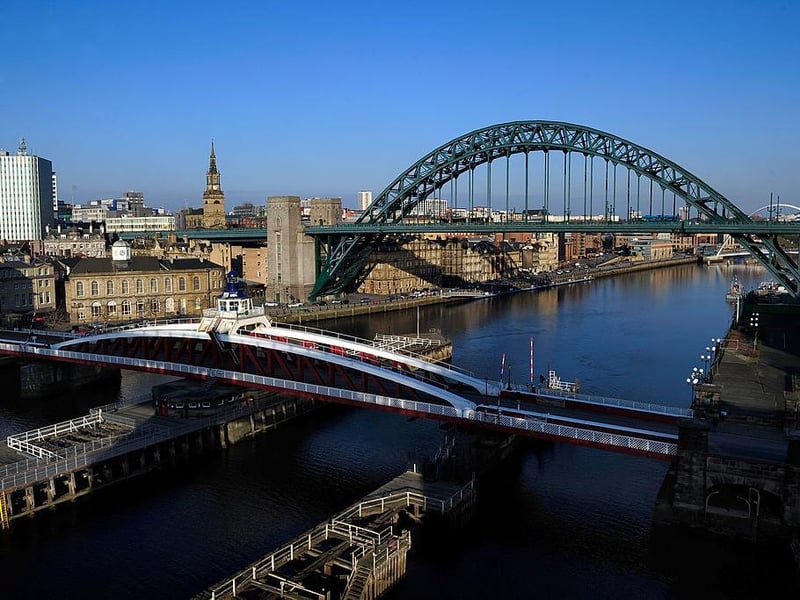The eighth most common place people left the area for was Newcastle upon Tyne, with 120 departures in the year to June 2019.