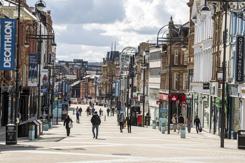 The fifth most common place people left the area for was Leeds, with 238 departures in the year to June 2019.