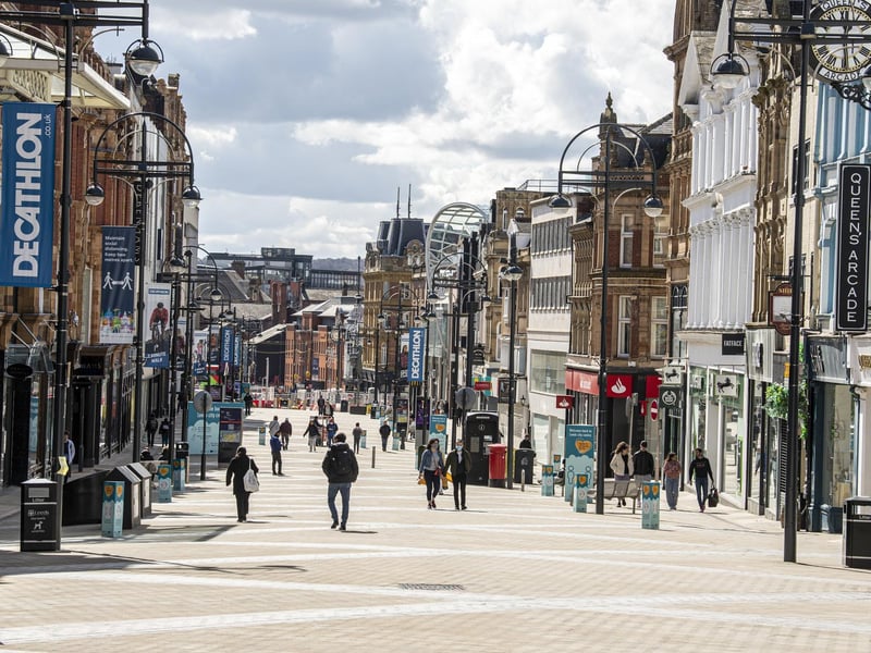 The fifth most common place people left the area for was Leeds, with 238 departures in the year to June 2019.