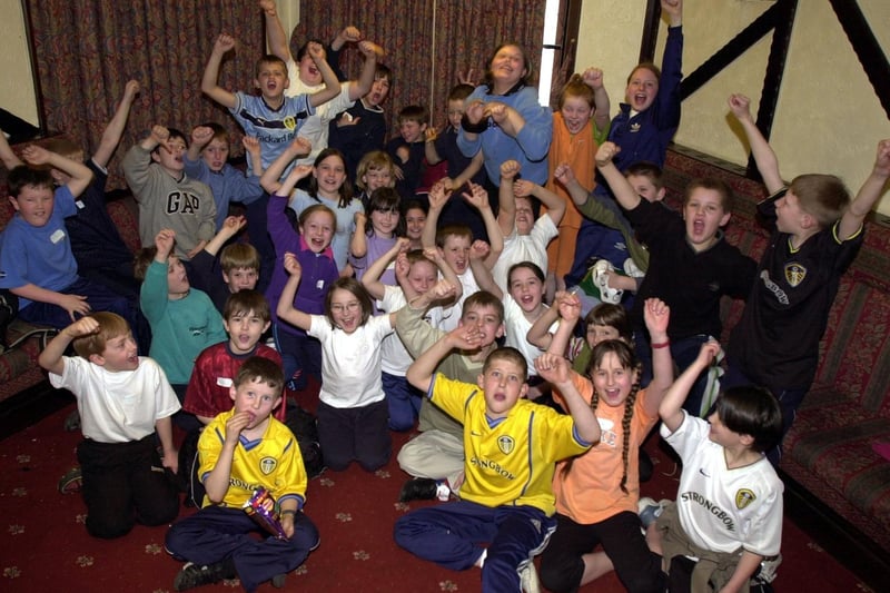 April 2001 and youngsters gathered at South Leeds Sports Centre for a fun activity day.