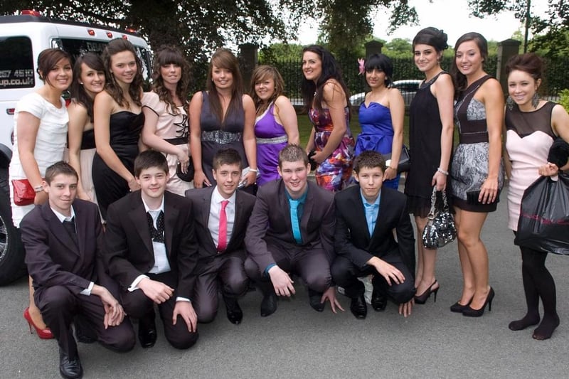 Priory Sports and Technology College prom at Farington Lodge in 2010
