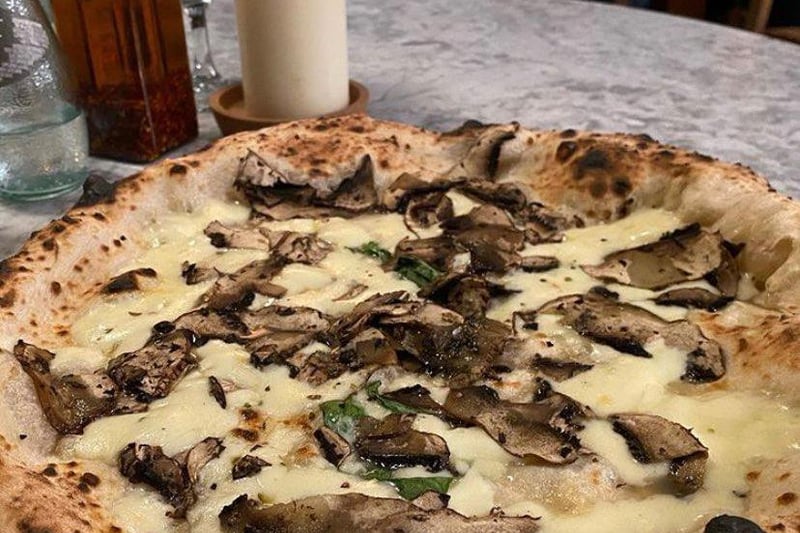 The New Station Street pizzeria offers classic Neapolitan pizza for collection and delivery. The takeaway menu is a reduced version of the restaurant menu, including the Ancozzese 'white pizza' with chilli flakes, smoked mozzarella, Tuscan sausage, friarielli and olive oil