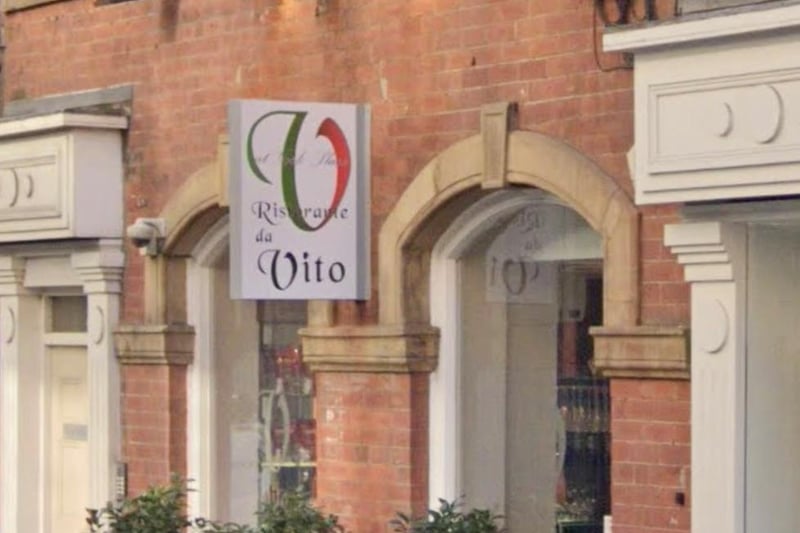 Da Vito Ristorante will open from May 17 in accordance with government guidelines due to it's lack of outdoor space in its York Place location. (photo: Google)