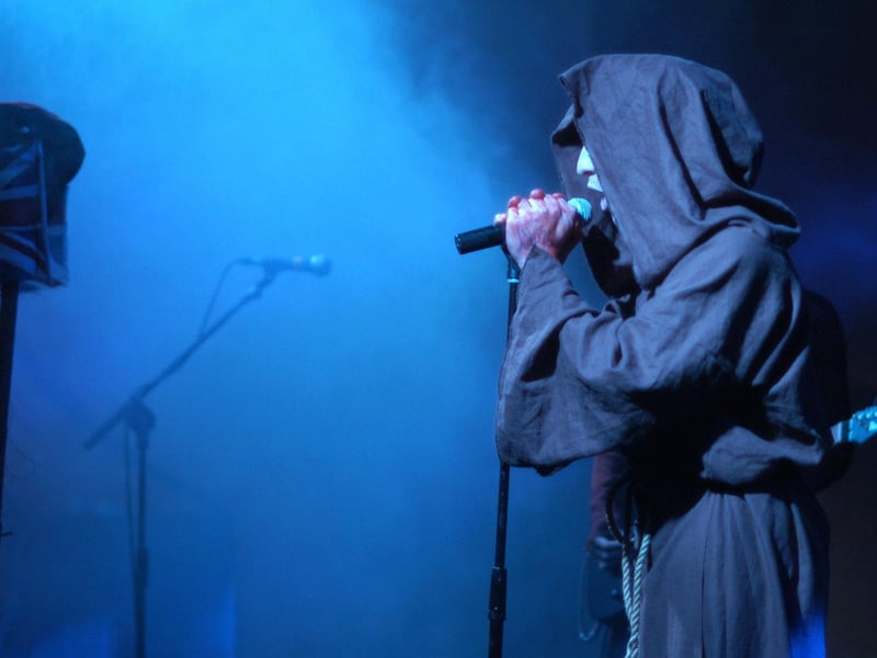 Live music on at the Goth Weekend.