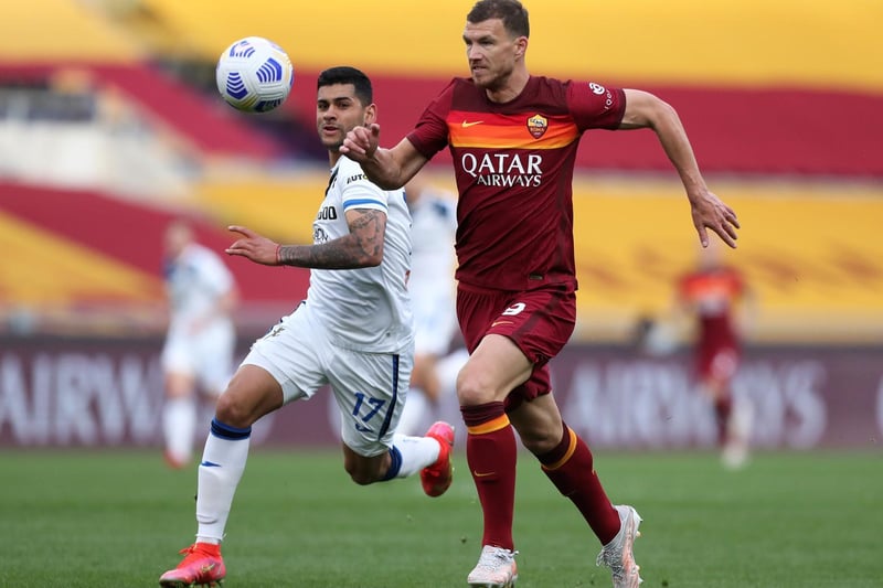Roma striker Edin Dzeko remains a target for Inter Milan this summer after they failed to bring the striker to the San Siro in January. (Calcio Mercato)