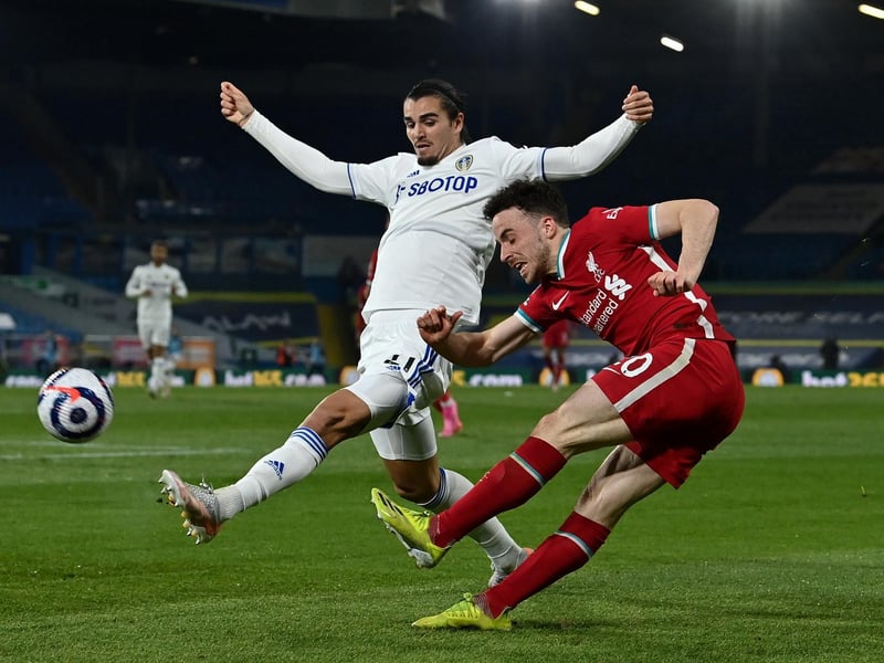 Never looks out of place, always at ease - a big compliment for a player who is in his first full season of senior football at Leeds.